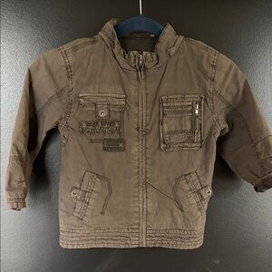 Rock River Boys Utility Jacket – Khaki Brown, Size XS/4